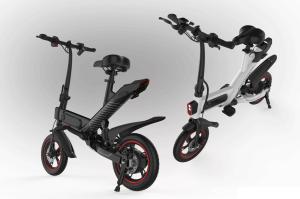 Quality Ergonomics Design Electric Assist Bike , Long Range Lightweight Foldable Bike wholesale