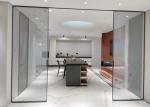 Metal Coated Fabric Metalspurc Glass 9.5mm For Minimalism Style Door
