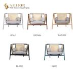 Lobby Sofa, Morden Sofa, Solid Wood sofa, Leisure sofa, Fabric Upholstery