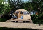 Wooden Structure Panorama Dome Tent Luxury Glamping Tent