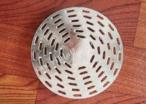 Quality 6&quot; Diameter Gang Nail Perforated Metal Mesh 3.5x13.5mm Hole Size wholesale