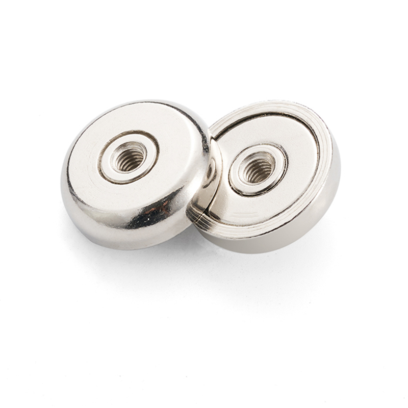 Super Strong Round Disc Magnet with Center Screw Rare Earth Permanent Magnetic Force