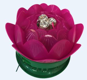 Quality Beautiful Ground Spinning Lotus Fireworks / Birthday Toys Fireworks wholesale