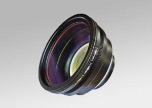 Quality Metal Fiber Laser Machine Parts F Theta Scan Lens Black Color For Via Hole Drilling wholesale