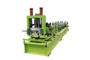 Quality 45# Steel C Z U Purlin Machine 18 Stations Rollers wholesale