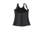 3 Rows Hook Latex Workout Waist Trainer Vest NANBIN Latex Sweat Vest