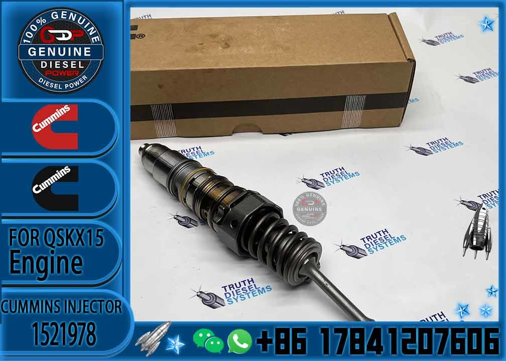 4954646 Genuine Diesel Engine Common Rail QSX15 Fuel Injector 4076963 4903028 570016 1521978