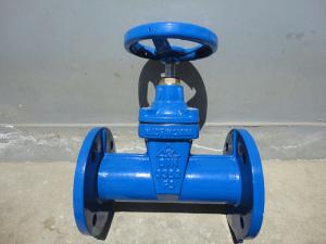 Quality Din 3202 F5 CI 3&quot; Flanged Gate Valves Rising Stem For Oil wholesale