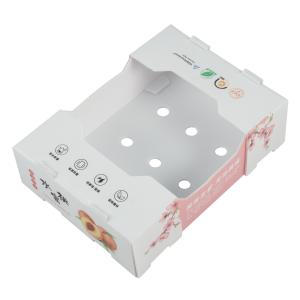Quality White Rectangular Plastic Corrugated Box Fruit Vegetable Gift Packing Corrugated Plastic Storage Bins wholesale
