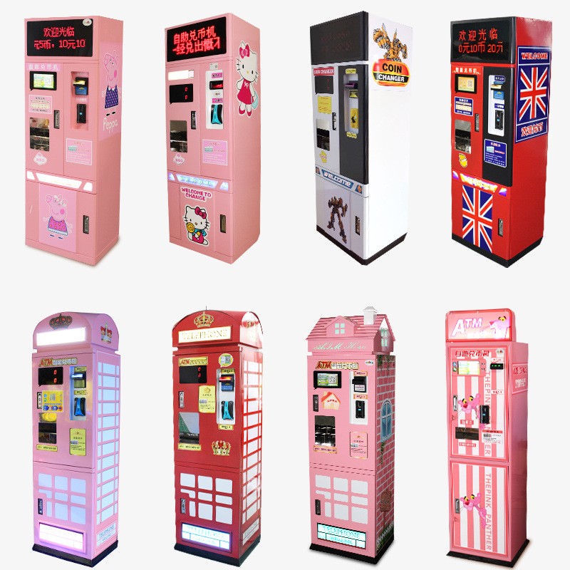 Currency ticket Coin Token Exchange Machine Bills To Coin Exchange OEM
