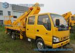 ISUZU 600P High Altitude Operation Truck Aerial Platform Truck Double Row Cabin
