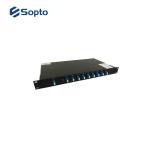 19 Inch Rack Optical Fiber WDM DWDM 100GHz Mux / Demux 2x16 Wavelengths