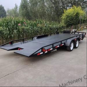Quality 5t 5m*2.2m Platform Truck Semi Trailer Axle For Cargo Transport wholesale