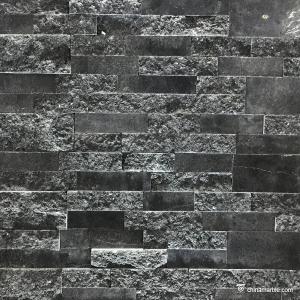 Quality Natural stone ， China Black Granite Ledge Stone, Stacked Wall Cladding wholesale
