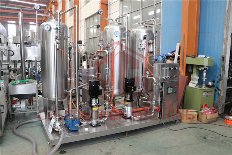 Auto Carbonated Drink Production Machine Pet Bottle Rotary Liquid Filling