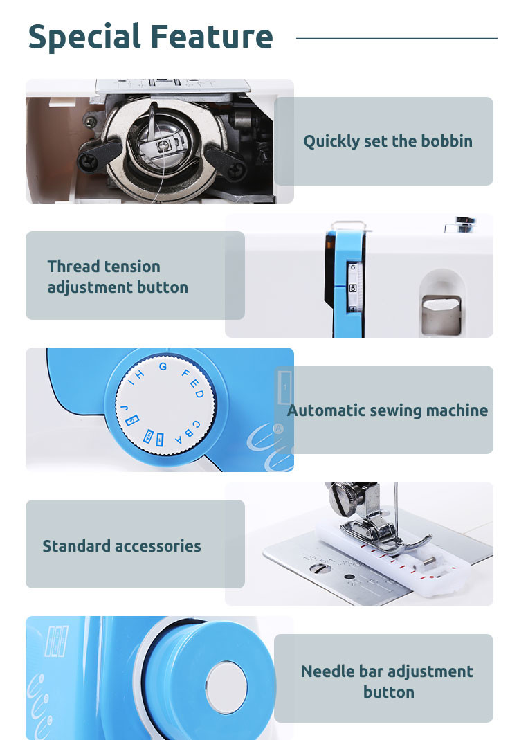CE Digital Sewing And Embroidery Machine 650rpm Large Format