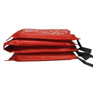 Quality 1*1 1.2*1.2 Fiber Glass Fire Blanket For Heat And Flame Protection wholesale