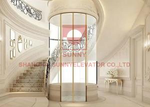Quality Home Usage 250kg Elegant Luxury Private Residential Home Elevators wholesale