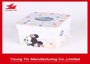 Quality Candy Packaging Square Metal Tins Container wholesale