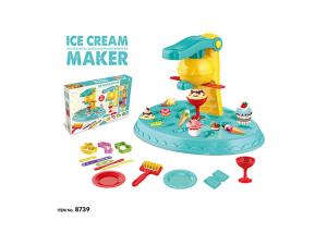 Quality Ice Cream Maker Dinosaur Park DIY Dough Arts And Crafts Toys Age 3 Toddler 23Pcs wholesale