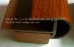 PVC R shaped flooring end border available for floor 8-15MM,color&size can be