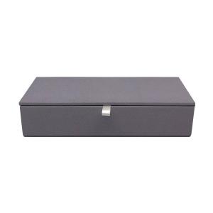 Quality Velvet Lining PU Leather Jewellery Packaging Boxes With Logo wholesale