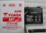 YUASA YTX14-BS 12V 12Ah Sealed Lead Battery For Motorcycles Scooters ATVs