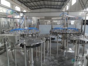 Quality Juice Automatic Small Bottle Filling Machine PLC Pure Water Filling Machine wholesale