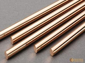 Quality C51900 Tin Bronze Bar Round Metal Rod Wear Parts Good Mechanical Properties wholesale