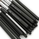 19pcs Synthetic Hair Jessup Makeup Brush Set With Wooden Handle