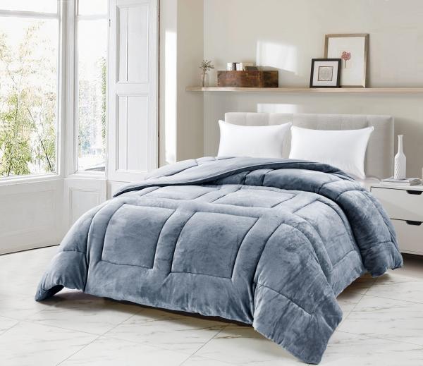 Winter Warmth Fleece Comforter Flannel Microfiber Comforter Super Softness 100%
