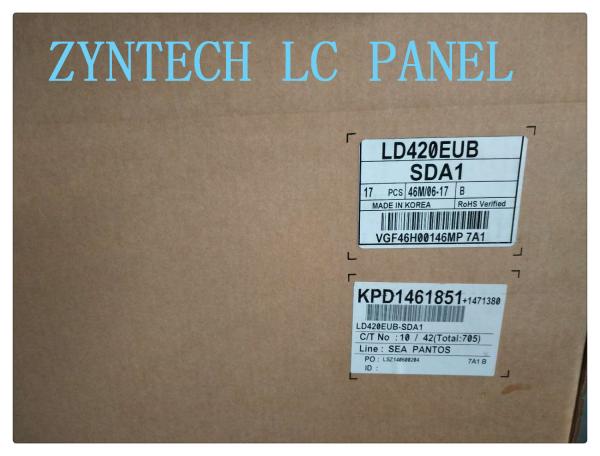 FHD WLED FOR TV LCD TV Panel LD420EUB-SDA1 Resolution 1920*1080 450cd/m²