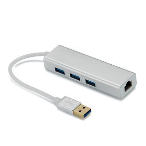 China RJ45 USB 3.0 Hub on sale