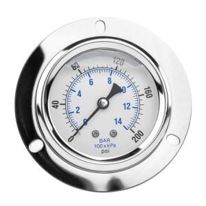 Quality 1000 Kpa Stainless Steel High Pressure Gauge Liquid Glycerin Filling Mechanical wholesale