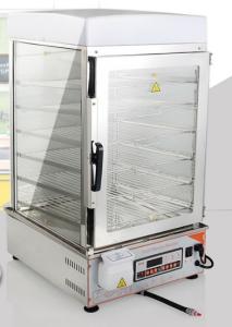 5 Layer Steamed Bun Machine , CE Commercial Food Warmer Display