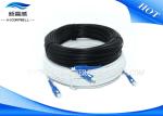 4 Core Fiber Optic Patch Cables Patch Cord PVC Low Smoke Zero Halogen Jacketed