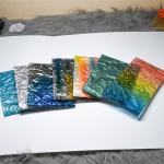 Multi Style Home Decorative Glass Sheets Hot Melt Glass 2mm-19mm Gradient