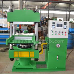 Quality PLC Control Push Pull Plate Rubber Vulcanizing Press wholesale