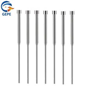 Quality Precision Mold Ejector Pin Double Section / Straight Ejector Pin High Temperature Resistant wholesale