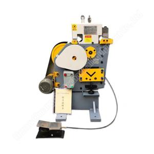 Quality Combined punching shearing machine metal sheet ironworker hydraulic machine iron worker wholesale