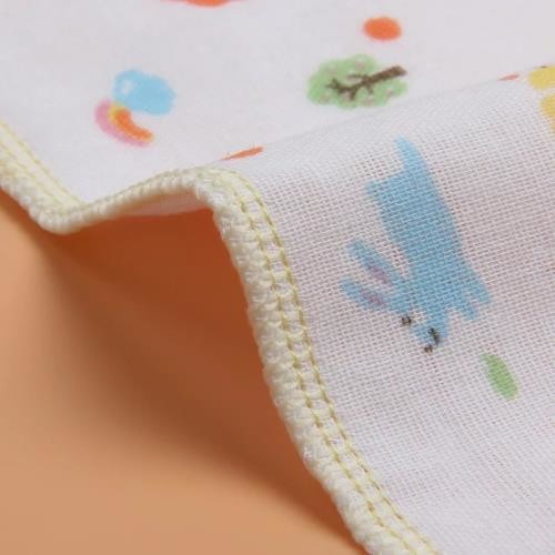 Mini Pure Cotton Handkerchiefs No Dye Face Cloths Safe For Sensitive Skin