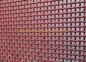 Quality Red 3M Length 45Mn Manganese Steel Wire Screen Mesh wholesale