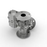 DBK Vacuum Diverter Valve Gate For Pneumatic Transmission Pipeline