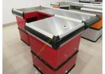 Fashion Metal Cash Counter Reception Desk Furniture Mirror Polished