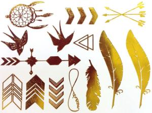 Quality Gold foil tattoo wholesale