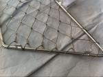 Custom Size Stair Barrier Decorative Nets Stainless Steel High Durability Heat
