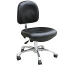 Black Laboratory 430 X 400mm Chrome Plating Feet ESD Chairs