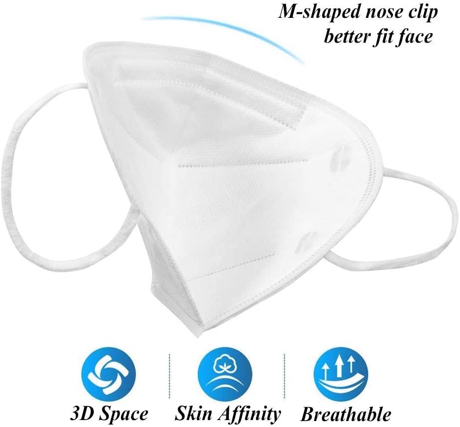 Earloop Style N95 Air Mask , Meltblown Filtration Middle Layer N95 Surgical Mask