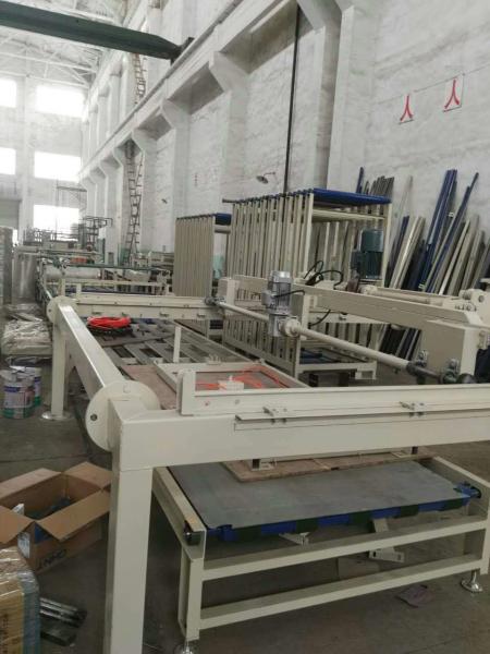 Sandwich Wall Panel Fiber Cement Board Production Line , Mgo Board Production