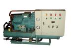 4DES-5Y Water Cooling Unit , Semi Enclosed Compressor Water Condensing Unit 5HP